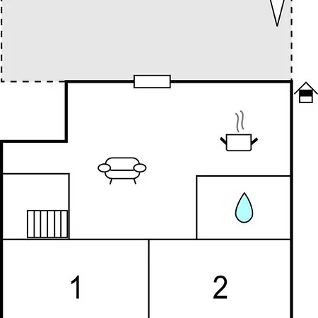 2 Bedroom Cozy In *